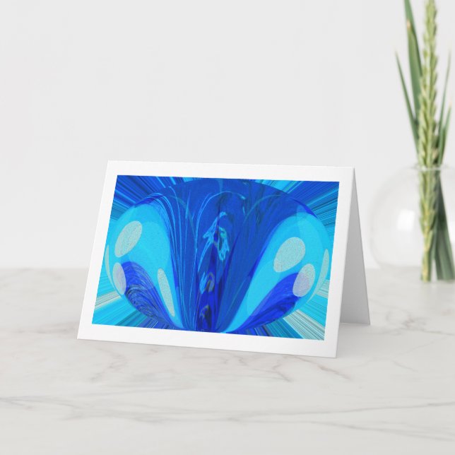 Water spirit holiday card (Front)