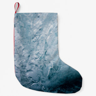 Water splash small christmas stocking