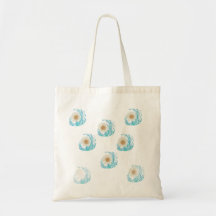 Water splash tote bag
