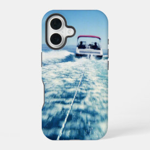 Water Sports Speed Boat Action Vertical Photo iPhone 16 Case