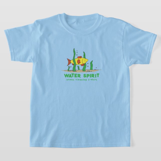 Water Spriti - Ocean Cleaning T-shirt (Laydown)