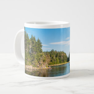 Water Spruce Lake Quebec, Canada Large Coffee Mug