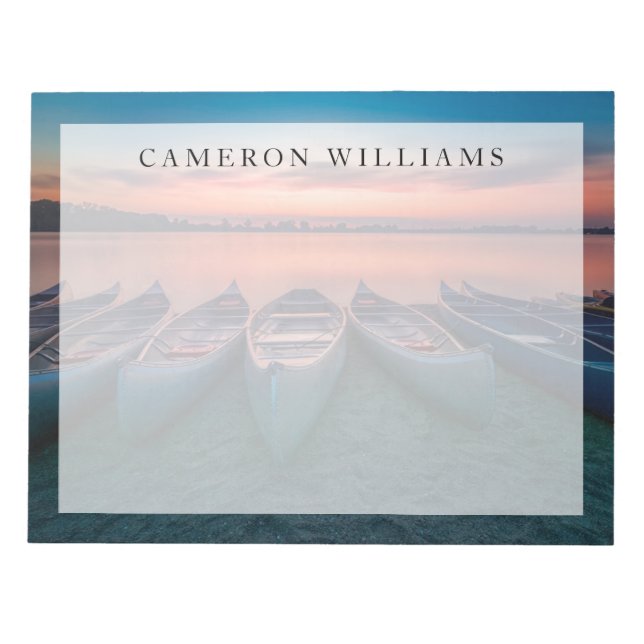 Water | St. Louis Missouri Bay Notepad (Front)