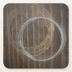 Water Stained Coaster