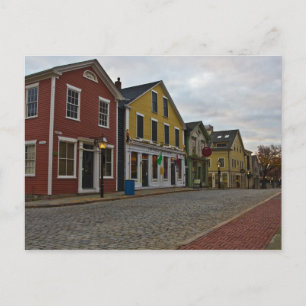 Water Street New Bedford Postcard