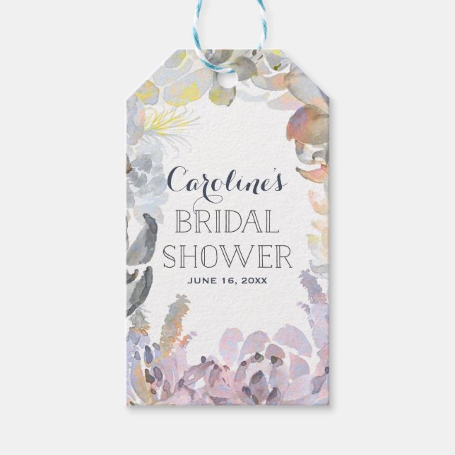 Water Succulents | Gift Tag (Front)