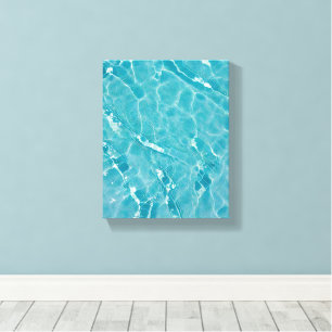 Water Surface (Style 1) Oil Painting Canvas Print