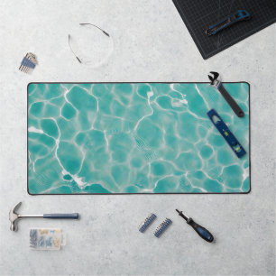 Water Surface (Style 7) Oil Painting Desk Mat