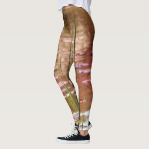 Water Through Reeds Leggings