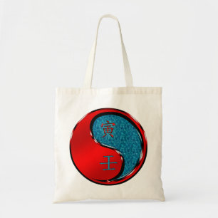 Water Tiger Tote Bag