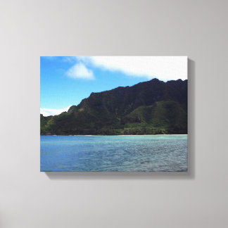 Water to the Mountain Photo created as a Canvas Print