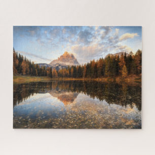 Water Tre Cime Di Lavaredo Italy Jigsaw Puzzle