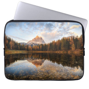 Water   Tre Cime Di Lavaredo Italy Laptop Sleeve