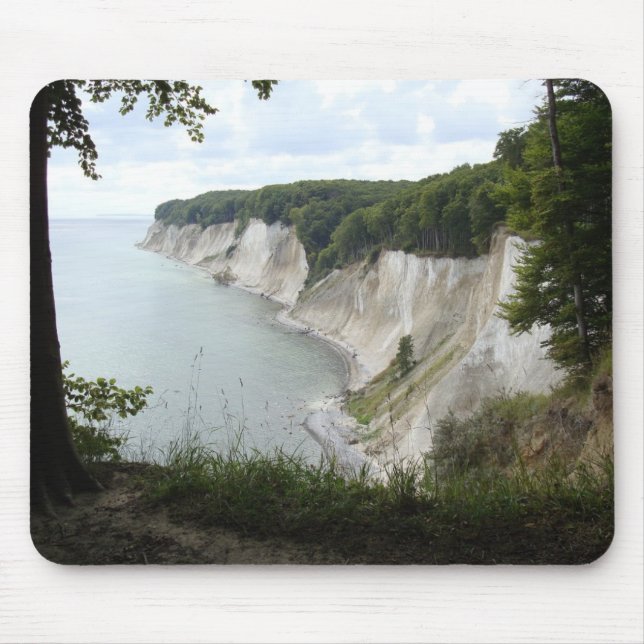 Water Trees Nature Cliffs Peace Love Destiny Mouse Pad (Front)