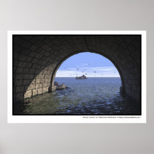 water tunnel poster