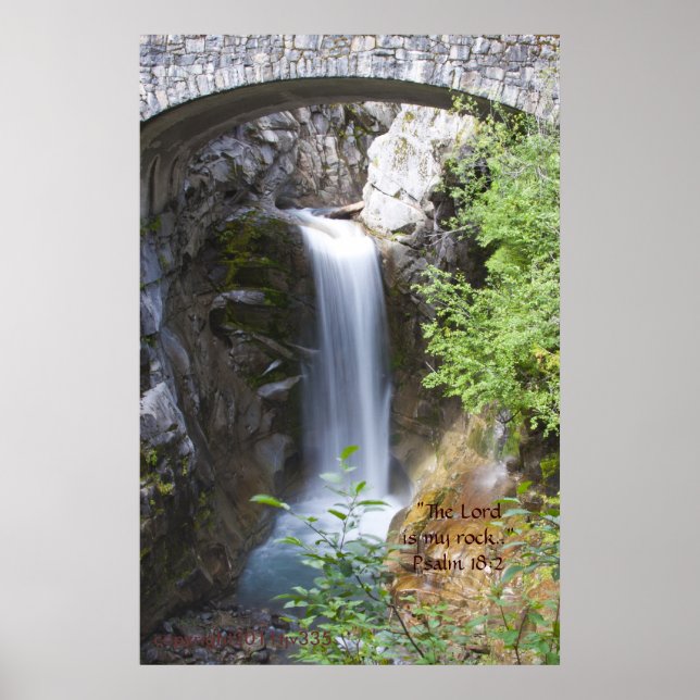 Water Under the Bridge Print w/Scripture Verse (Front)