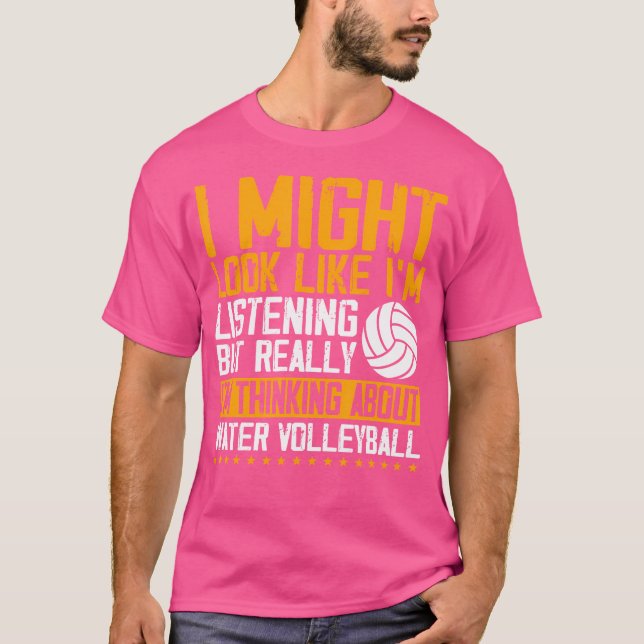 Water Volleyball Sport Water Game Water Volleyball T-Shirt (Front)