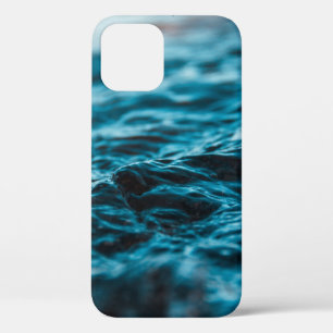 WATER WAVE IN CLOSE UP PHOTOGRAPHY iPhone 12 CASE