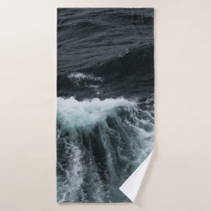 WATER WAVES BATH TOWEL