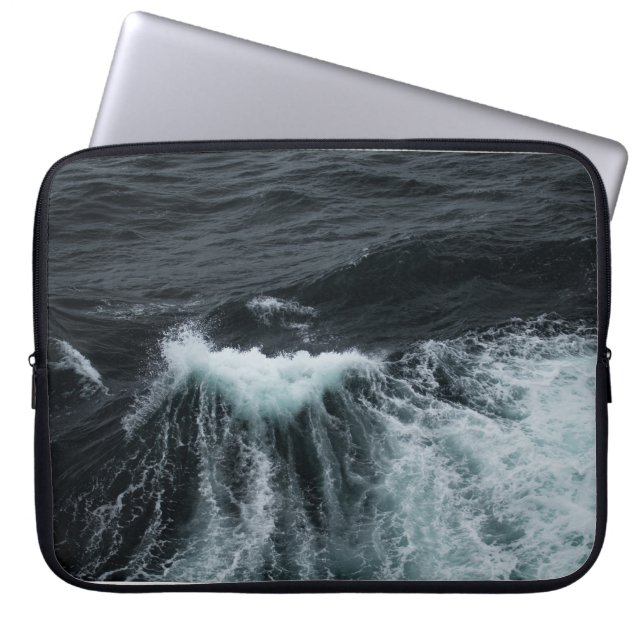 WATER WAVES LAPTOP SLEEVE (Front)