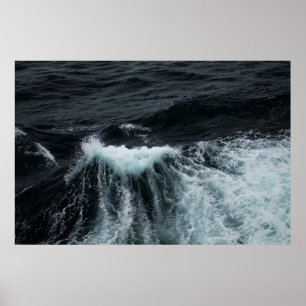 WATER WAVES POSTER