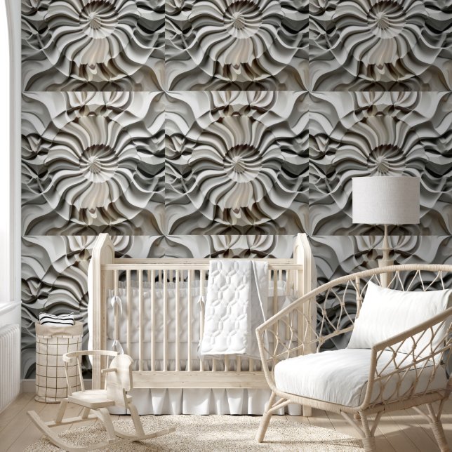 water weaved seashell wallpaper (Kids)