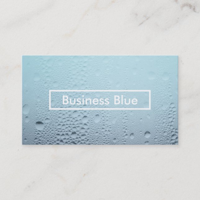 water window business card (Front)