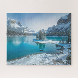 Water   Winter Jasper National Park, Canada Jigsaw Puzzle