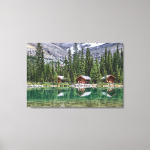 Water   Yoho National Park Canada Canvas Print