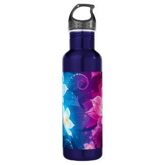 WATERBOTTLE WITH A TWIN FLOWER 710 ML WATER BOTTLE