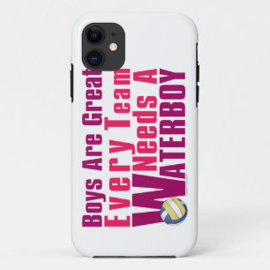 Waterboy Volleyball in Pink Case-Mate iPhone Case