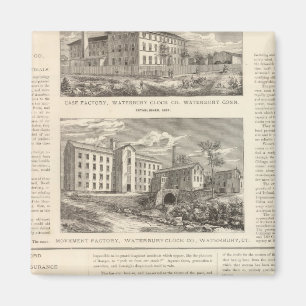 Waterbury Clock Company Magnet