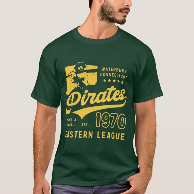 Waterbury Pirates - Connecticut T-Shirt (Front)