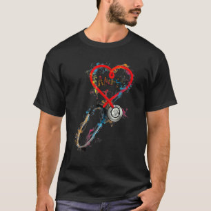 Watercol Nurse Life Nursing Nurse Week 2022 2 T-Shirt