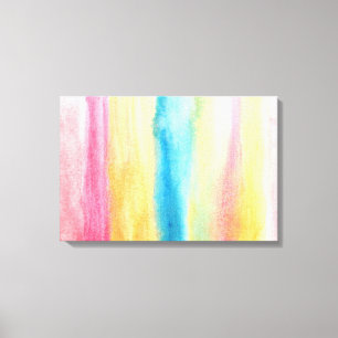 watercolor abstract painting canvas print