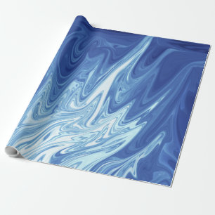 Watercolor abstract pattern wrapping paper