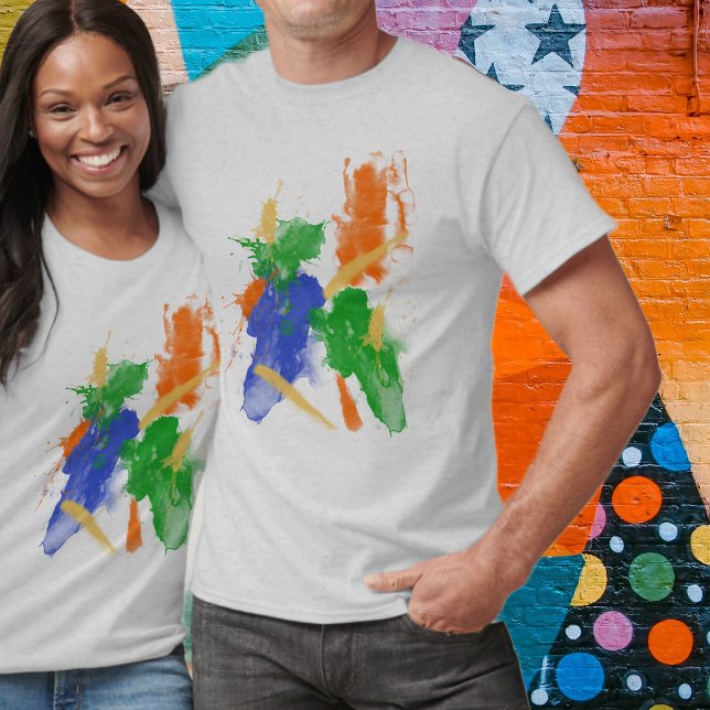 Watercolor Abstract T-Shirt (Creator Uploaded)