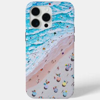 Watercolor Aerial Beach Phone Case