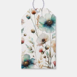 Watercolor Alcohol Ink Gift Tags