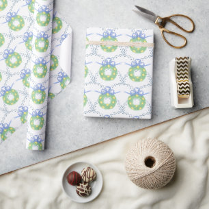 Watercolor Amalfi Lemons Wrapping Paper