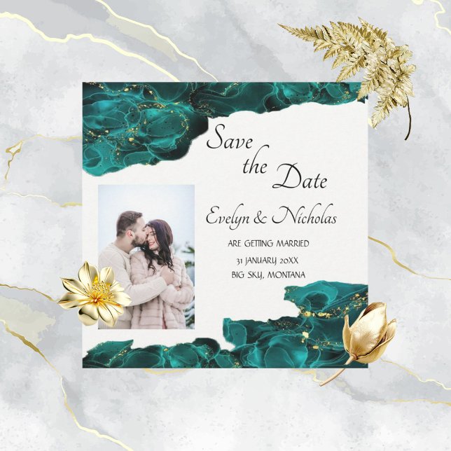 Watercolor Anastasia Wedding Save the Date (Creator Uploaded)