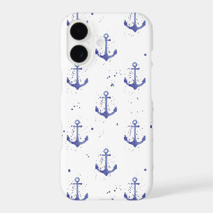 Watercolor Anchor Pattern 2