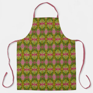 Watercolor And Ink Abstract Impressionistic Art Apron