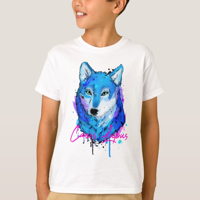 Watercolor animal series T-Shirt (Front)