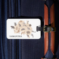 Watercolor Animals of Australia  