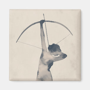 Watercolor Archeress Magnet