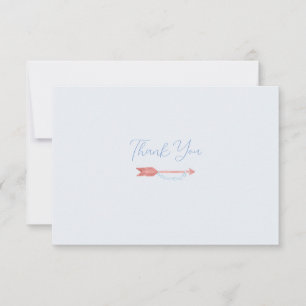 Watercolor Arrow Sorority Note Card