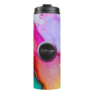 Watercolor Art 12 Options Thermal Tumbler