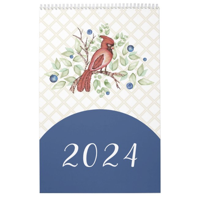 Watercolor Art  Calendar (Cover)