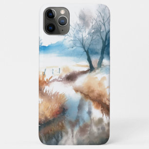 Watercolor art countryside Case-Mate iPhone case